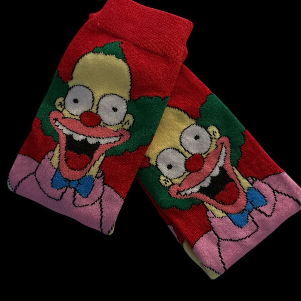 Krusty the Clown Socks for Men/Women - The Simpsons